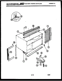 06 - Cabinet And Installation Parts parts for Frigidaire Air Conditioner AC053K7A2 from AppliancePartsPros.com