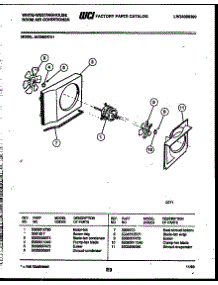 04 - Air Handling Parts parts for Frigidaire Air Conditioner AC066N7A1 from AppliancePartsPros.com