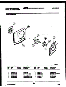 04 - Air Handling Parts parts for Frigidaire Air Conditioner AC088N7B1 from AppliancePartsPros.com