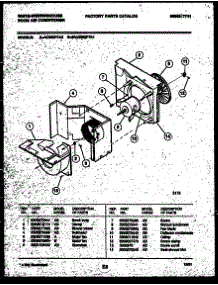 03 - Air Handling Parts parts for Frigidaire Air Conditioner AC052P7A2 from AppliancePartsPros.com