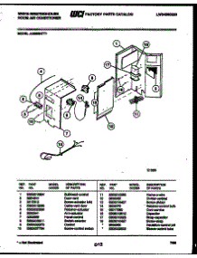 03 - Electrical Parts parts for Frigidaire Air Conditioner AH066N7T1 from AppliancePartsPros.com