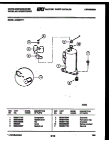 05 - Compressor Parts parts for Frigidaire Air Conditioner AH066N7T1 from AppliancePartsPros.com