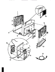 03 - Control Parts parts for Frigidaire Air Conditioner AH127J2A2 from AppliancePartsPros.com