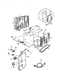 03 - Controls parts for Frigidaire Air Conditioner AL097H1A1 from AppliancePartsPros.com