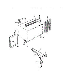 06 - Window Mounting parts for Frigidaire Air Conditioner AL097H1A1 from AppliancePartsPros.com