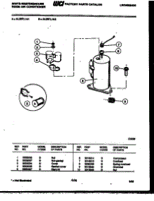 06 - Compressor Parts parts for Frigidaire Air Conditioner AL097L1A3 from AppliancePartsPros.com