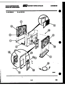 03 - Electrical Parts parts for Frigidaire Air Conditioner AL119K1A1 from AppliancePartsPros.com