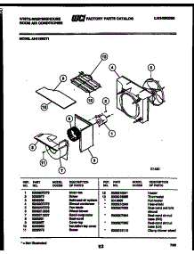 04 - Air Handling Parts parts for Frigidaire Air Conditioner AH11EN2T1 from AppliancePartsPros.com