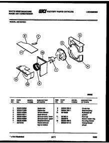 04 - Air Handling Parts parts for Frigidaire Air Conditioner AS184P2K1 from AppliancePartsPros.com