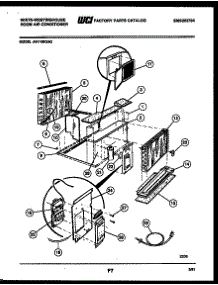 03 - Electrical Parts parts for Frigidaire Air Conditioner AH118K2A2 from AppliancePartsPros.com