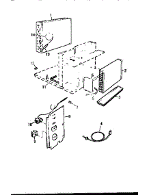 03 - Controls parts for Frigidaire Air Conditioner AL113J1A1 from AppliancePartsPros.com
