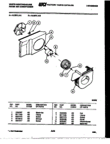 04 - Air Handling Parts parts for Frigidaire Air Conditioner AL097L1A1 from AppliancePartsPros.com