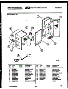 03 - Electrical Parts parts for Frigidaire Air Conditioner AS147P1A1 from AppliancePartsPros.com