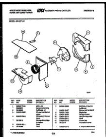 04 - Air Handling Parts parts for Frigidaire Air Conditioner AS147P1A1 from AppliancePartsPros.com