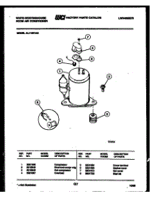 05 - Compressor Parts parts for Frigidaire Air Conditioner AL119K1A3 from AppliancePartsPros.com