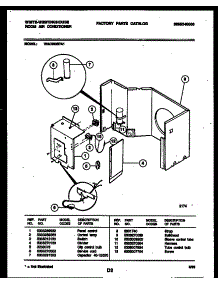 04 - Electrical Parts parts for Frigidaire Air Conditioner WAC083S7A1 from AppliancePartsPros.com