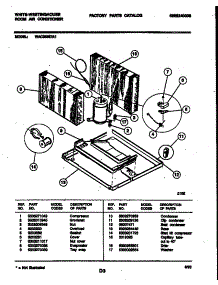 05 - Unit Parts parts for Frigidaire Air Conditioner WAC083S7A1 from AppliancePartsPros.com