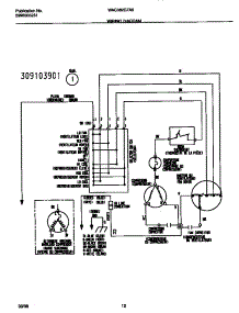 07 - Wiring Diagram parts for Frigidaire Air Conditioner WAC082G7A8 from AppliancePartsPros.com