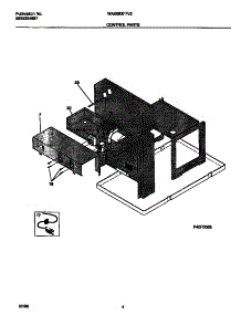 03 - Control  Parts parts for Frigidaire Air Conditioner WAK083F7V2 from AppliancePartsPros.com