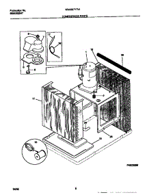 05 - Compressor Parts parts for Frigidaire Air Conditioner WAK087Y7V1 from AppliancePartsPros.com