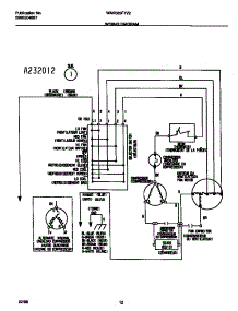 07 - Wiring  Diagram parts for Frigidaire Air Conditioner WAK083F7V2 from AppliancePartsPros.com