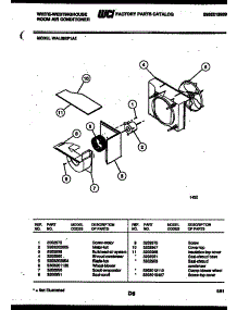 04 - Air Handling Parts parts for Frigidaire Air Conditioner WAL092P1A1 from AppliancePartsPros.com