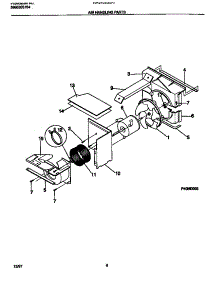 04 - Air  Handling  Parts parts for Frigidaire Air Conditioner WAS182G2A1 from AppliancePartsPros.com