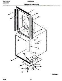 06 - Window Mounting Parts parts for Frigidaire Air Conditioner WAK103F1V2 from AppliancePartsPros.com