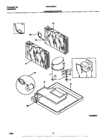 05 - Compressor Parts parts for Frigidaire Air Conditioner WAS185F2A1 from AppliancePartsPros.com