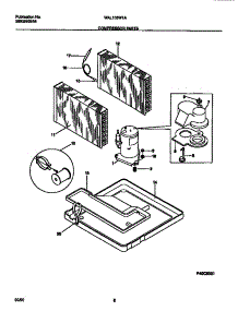 05 - Compressor Parts parts for Frigidaire Air Conditioner WAL103W1A2 from AppliancePartsPros.com
