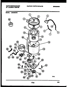 06 - Tub Detail parts for Frigidaire Washer Dryer Combo LE600MXW3 from AppliancePartsPros.com