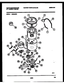 06 - Tub Detail parts for Frigidaire Washer Dryer Combo LE600AXW1 from AppliancePartsPros.com