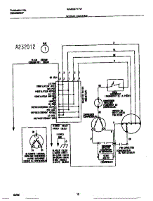07 - Wiring Diagram parts for Frigidaire Air Conditioner WAK087Y7V1 from AppliancePartsPros.com