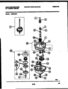07 - Transmission Parts parts for Frigidaire Washer Dryer Combo LE600AXW1 from AppliancePartsPros.com