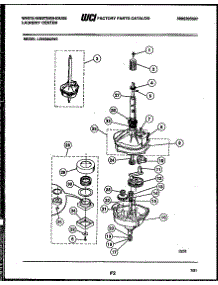 07 - Transmission Parts parts for Frigidaire Washer Dryer Combo LE600MXD2 from AppliancePartsPros.com