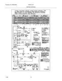 14 - Wiring Diagram parts for White Westinghouse Washer Dryer Combo SWSG1031HS2 from AppliancePartsPros.com