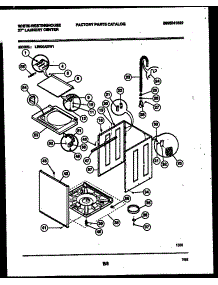 05 - Cabinet Parts parts for Frigidaire Washer Dryer Combo LE600AXD1 from AppliancePartsPros.com