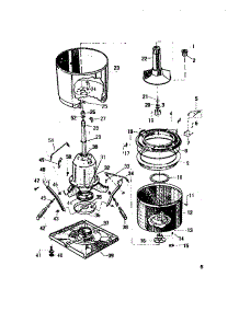 05 - Tubs parts for Frigidaire Washer LA271EXW1 from AppliancePartsPros.com