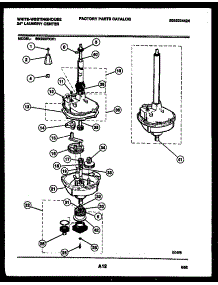 07 - Transmission Parts parts for Frigidaire Washer Dryer Combo SM230PXD1 from AppliancePartsPros.com