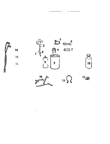 10 - Miscellaneous parts for Frigidaire Washer LT800EXV1 from AppliancePartsPros.com