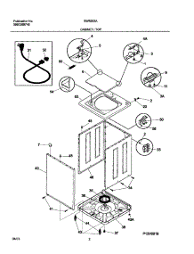 03 - Cabinet / Top parts for White Westinghouse Washer SWS933AQ2 from AppliancePartsPros.com