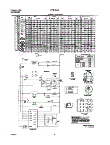08 - 134093800 Wiring Diagram parts for White Westinghouse Washer WTR1240AS0 from AppliancePartsPros.com