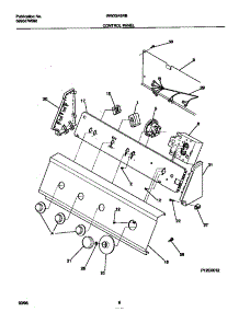 05 - Control Panel parts for Frigidaire Washer WWX645RBS3 from AppliancePartsPros.com