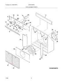 03 - Replacement Parts parts for Electrolux Hood E30WV60EPS from AppliancePartsPros.com