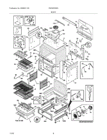 07 - Body parts for Electrolux Range EW30DS65GB6 from AppliancePartsPros.com