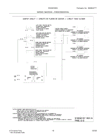 15 - Wiring Diagram parts for Electrolux Range EW30DS65GW3 from AppliancePartsPros.com