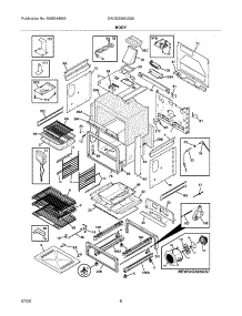 07 - Body parts for Electrolux Range EW30GS6CGS6 from AppliancePartsPros.com