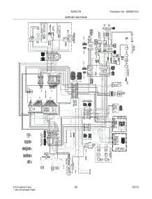 25 - Wiring Diagram parts for Electrolux Refrigerator E23BC78IPS4 from AppliancePartsPros.com