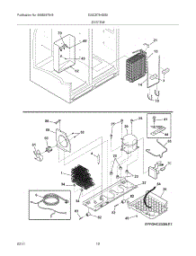 13 - System parts for Electrolux Refrigerator E23CS78HSS5 from AppliancePartsPros.com