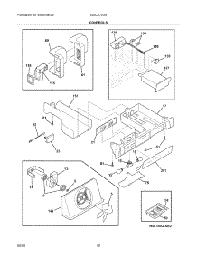 11 - Controls parts for Electrolux Refrigerator E23CS78DSS1 from AppliancePartsPros.com